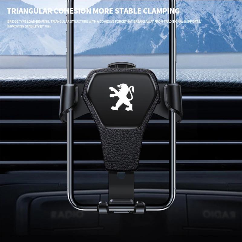 Suport Telefon Auto Clip Suport Parbriz Suport Telefon Mobil GPS Pentru Peugeot 206 207 208 306 307 308 508 106 107 108 2008 3008 5008