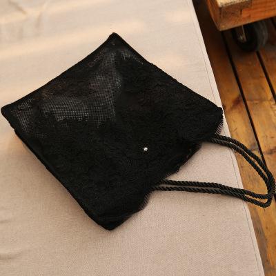 Lace Ladies Handbag Summer Beach Wedding Bridal Party Hand Bag Bolsa Feminina Women's Shoulder Bag Shopping Bag