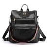 Schoolbagbag Retro Backpack Female Korean Version New Trendy Soft Leather Large Capacity Dual-purpose Women's Backpack Student Schoolbag