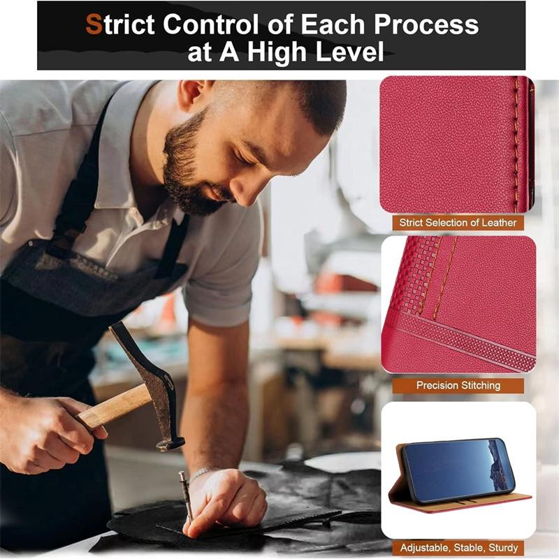 Leather Case for Realme Narzo 50i Prime 60 70 Pro 60X 70X N53 N55 N63 N65 V11 V13 V23 Q3 Q3i Note 50 4G 5G Protective Flip Wallet Cover