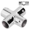 316 Stainless Steel Rail Fitting 22mm Tube Tube Pipe Connector Marine Hardware  Marine Application