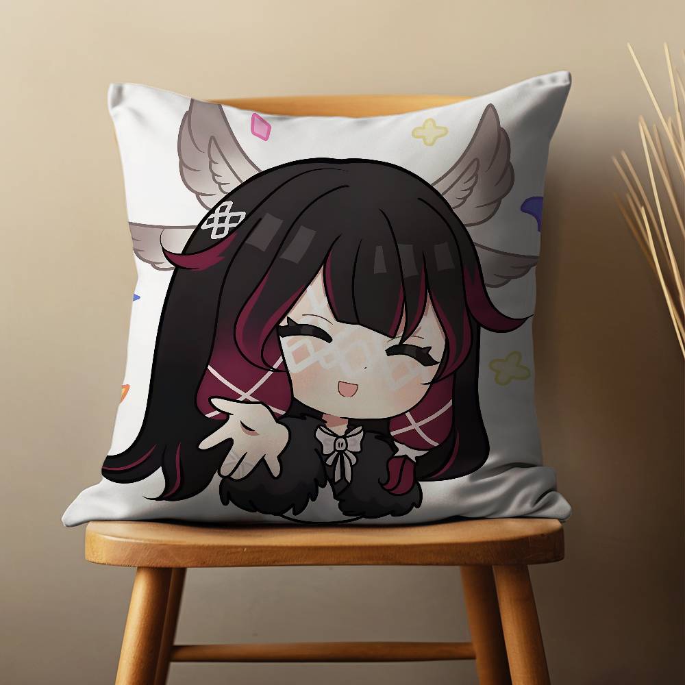 Genshin Impact C-Columbina Throw Pillow Case For 45x45cm,55x55cm,30x30cm For Home Bedroom Decoration And Protector