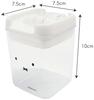 Okato Miffy Storage Container Features a Miffy Easy Lock with a Flip of the Clear Container for Easy Viewing of Wide x Deep x 10cm High Canister,