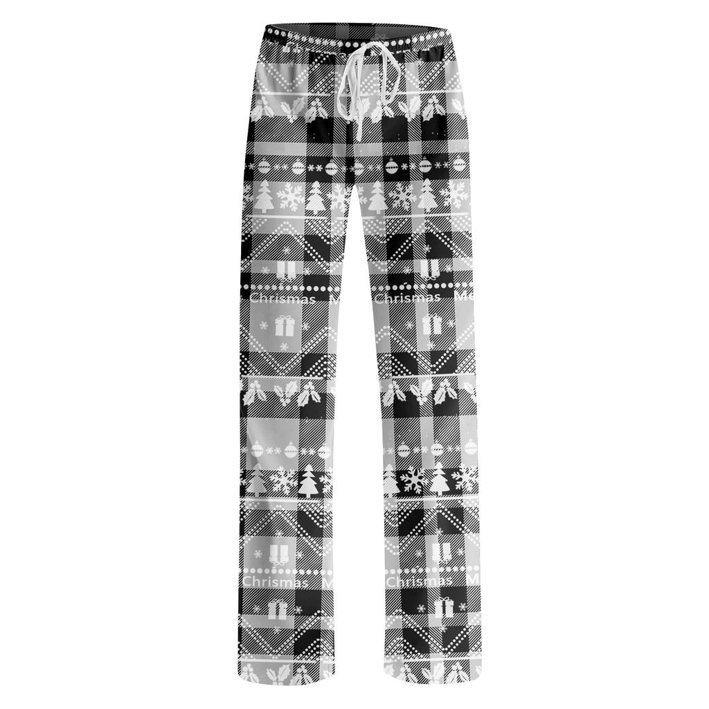 Anime-Pyjamahose, Nachtwäsche, lässige Hose mit Kordelzug und elastischer Taille, bequeme, gerade, lockere Yoga-Hose