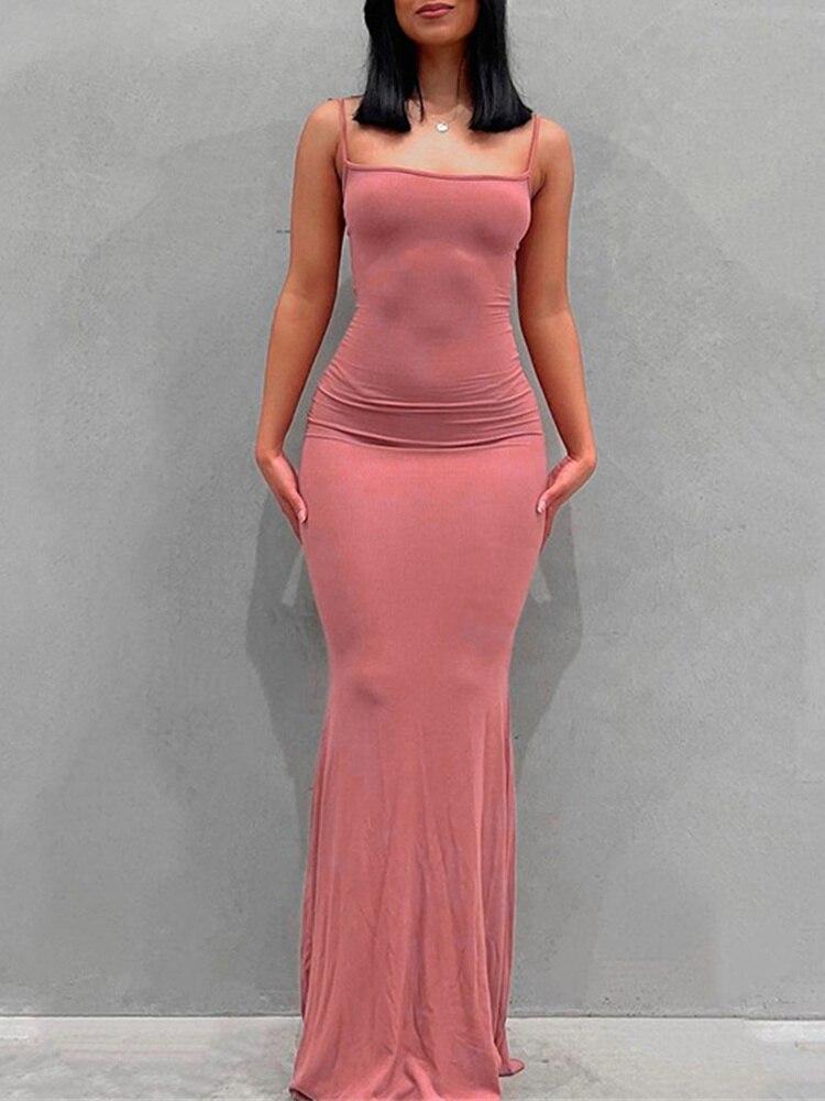 Elegancka bodycon seksowna damska sukienka dla kobiet 2022 letni pasek maxi do klubu na imprezę sukienki kobieta szata femme panie Vestidos mujer
