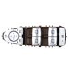 Window Switch 3pin For Mercedes-Benz C-Class Saloon W205 2014-2018 2059056811
