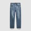 Joeone Men's Elastic Breathable Straight-Leg Denim Jeans