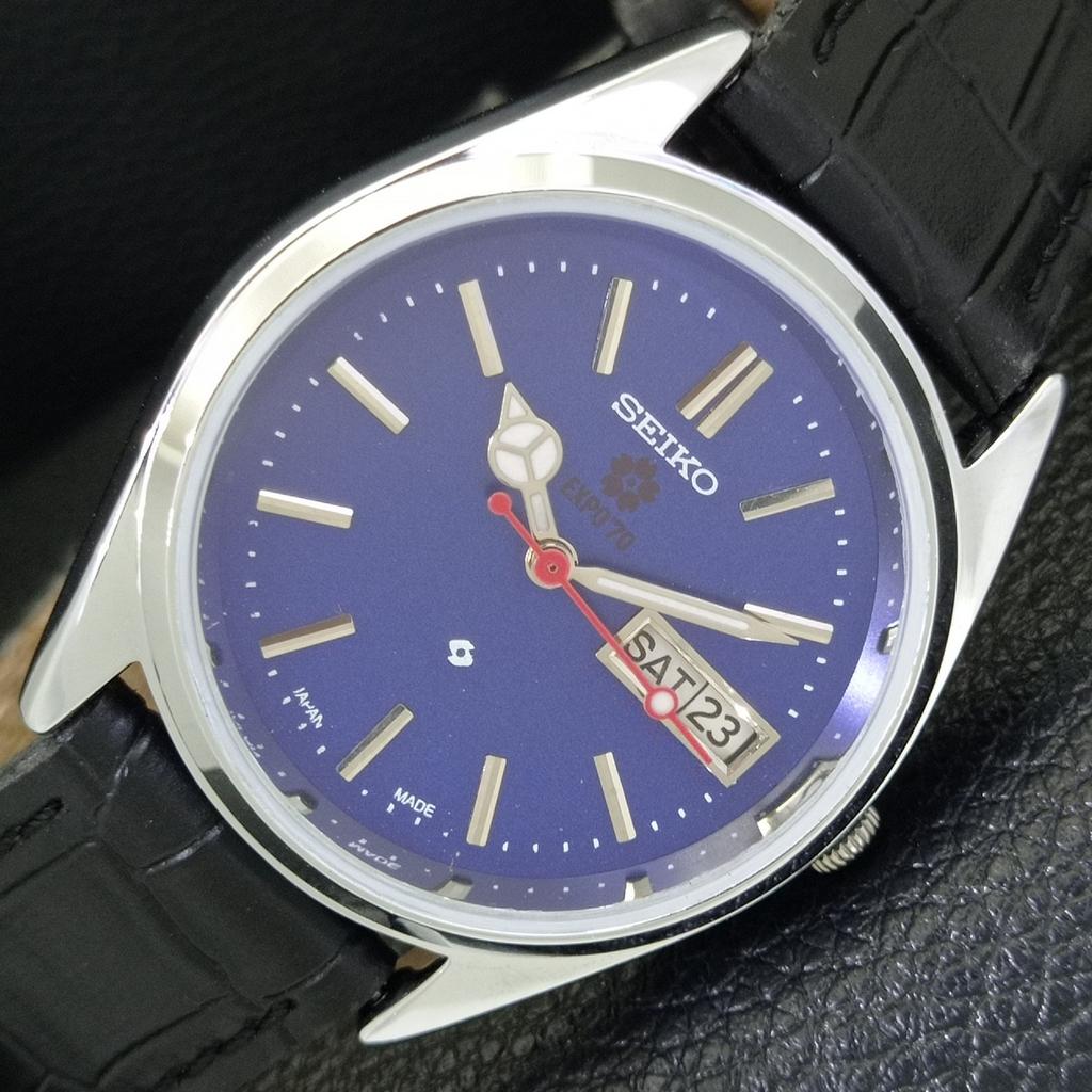 

VINTAGE SEIKO EXPO 70 AUTOMATIC 6309A REFURBISHED JAPAN MENS WATCH a441922-1