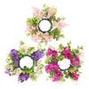 Simulated Flowers Eucalyptus Candles Candle Holders Flower Garlands Simulated Decorations Family Gatherings Dining Table Decorations Flower Garlands