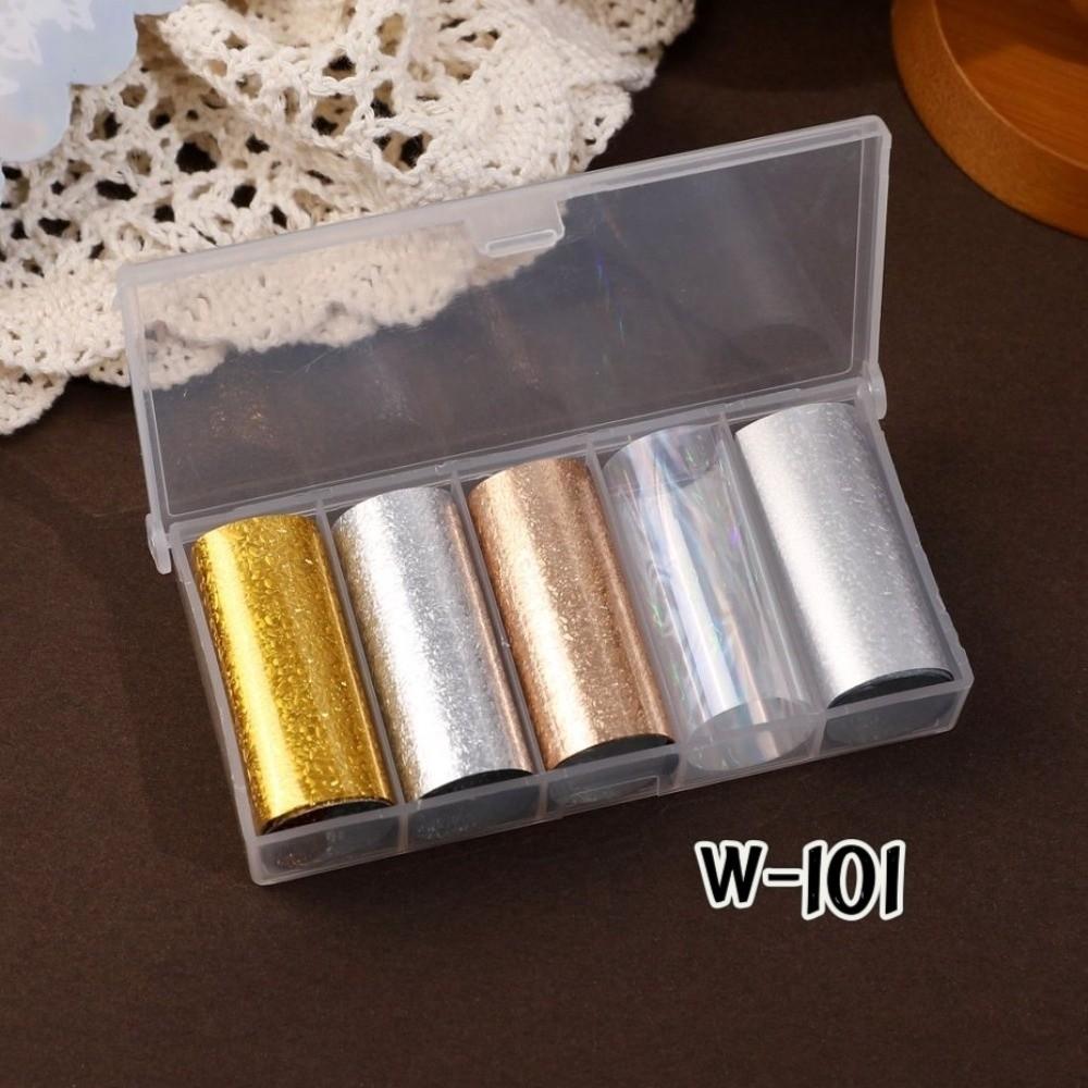 Lace Design Nail Stickers Laser Nail Art Stickers Fashion Nail Foils  Manicure DIY