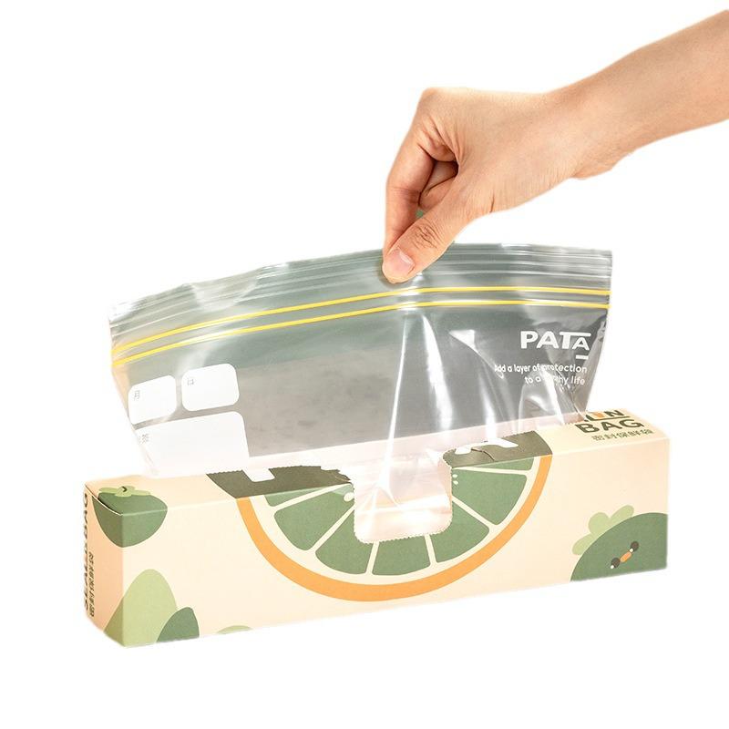 Thickened Food-Grade Self-Sealing Freezer Bags for Fresh-Keeping and Storage