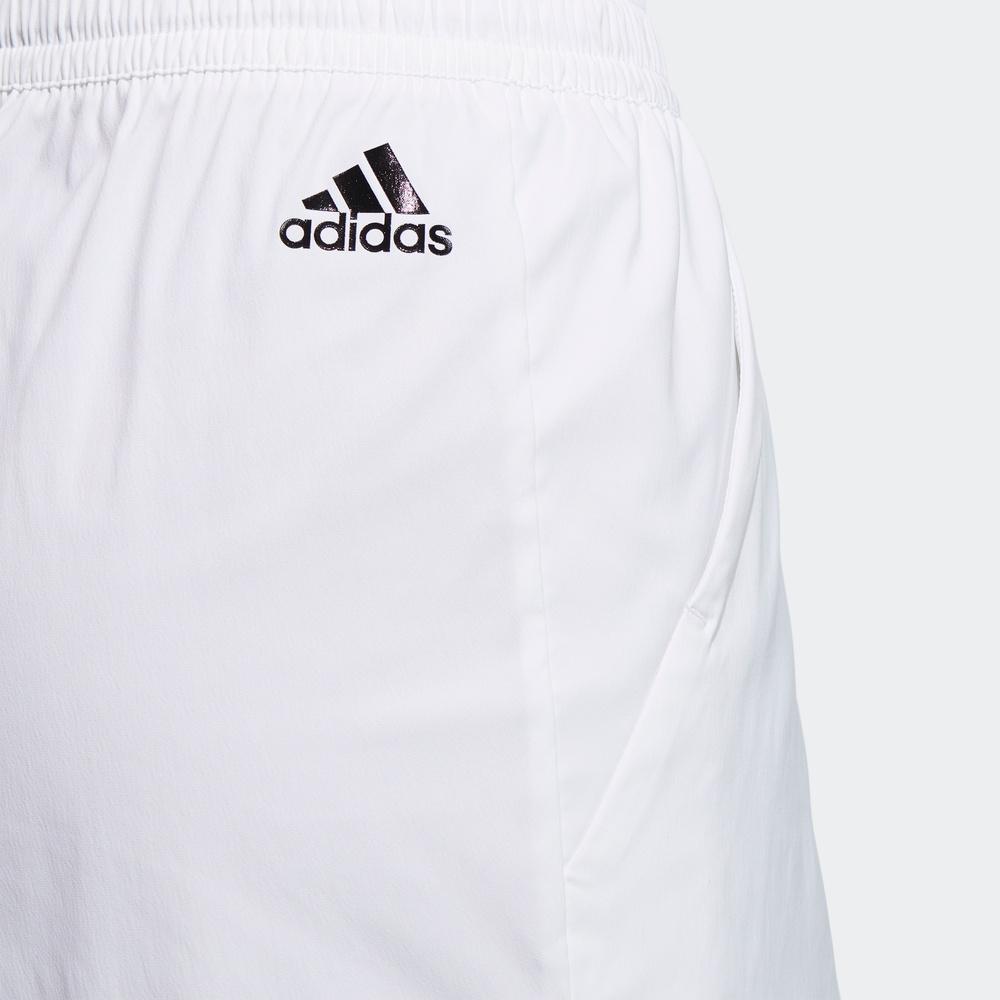 Adidas Pleated Woven Sports Shorts Women Bottoms White GT6827