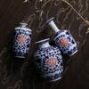 Mini Bud Vases Vintage Vessel Vase Antique Ceramic Flower Vase  Party Decoration