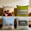 TV Being A Wallflower Cushion Cover Multi-Scene Pillow Cover for Home & Car - Reversible, Soft & Durable for Daily Use