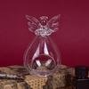 Angel Glass Telys lysestake Hjem Party Decor lysestake Oppbevaringsholdere
