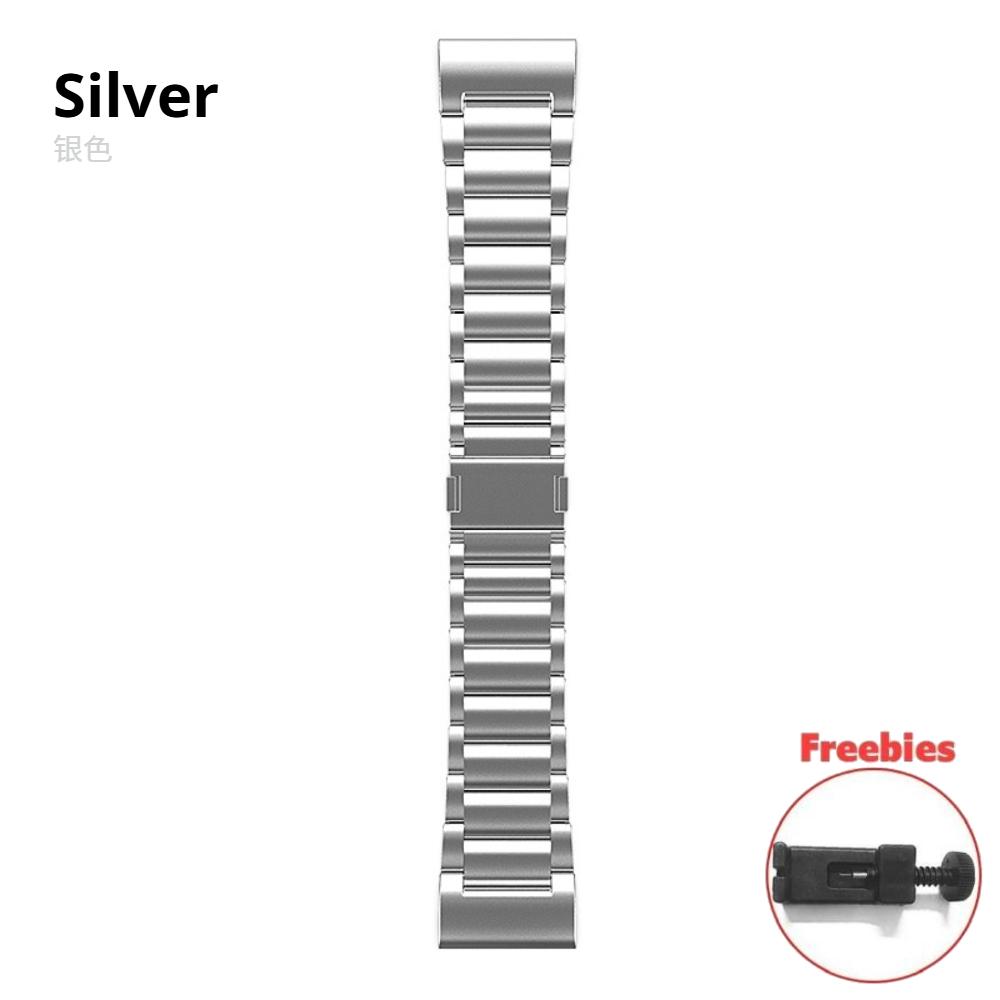 22mm 26mm Quick Fit Titanium Metal Watch Magnetic Band Bracelet For Garmin Fenix 7X/7/6X Pro/5X Plus/Forerunner 955/instinct 2/MARQ Strap Wristband