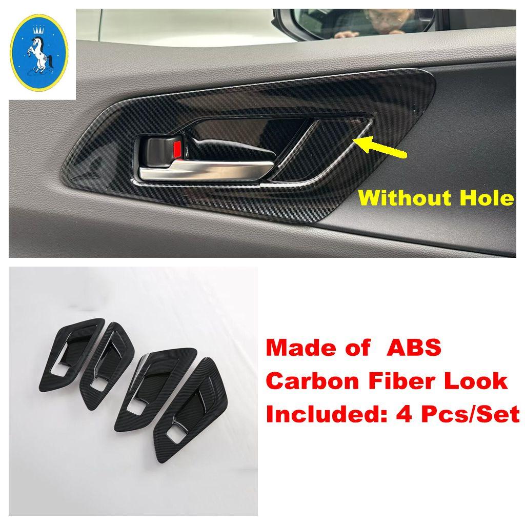 Carbon Fiber Window Lift / Head Light / Handle Bowl / AC Air Vent Cover Trim Accessories For Toyota Prius 60 Series - 2025