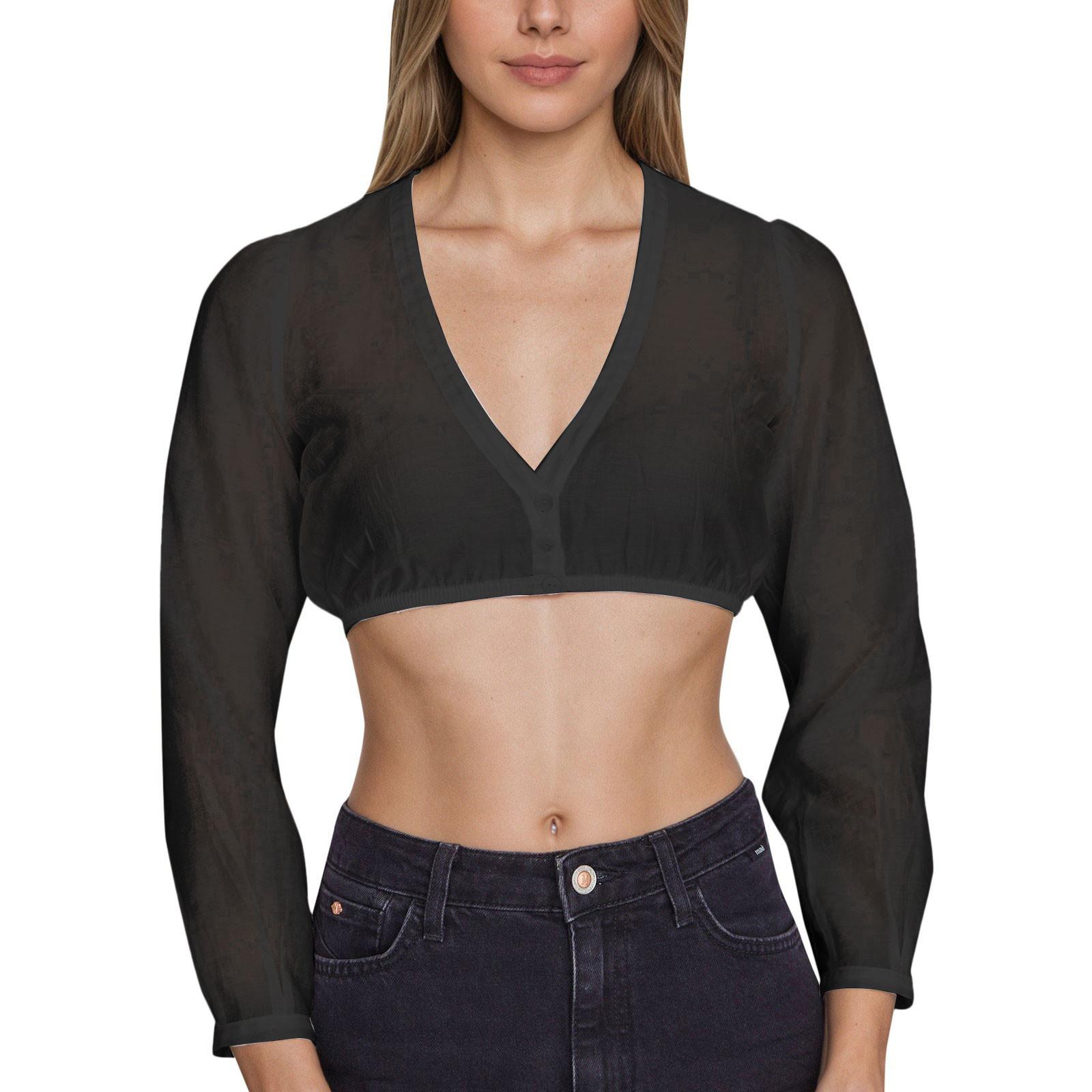 

Women s Color Bavarian Oktoberfest Long Sleeve Split V-Neck Inner Top S чёрный