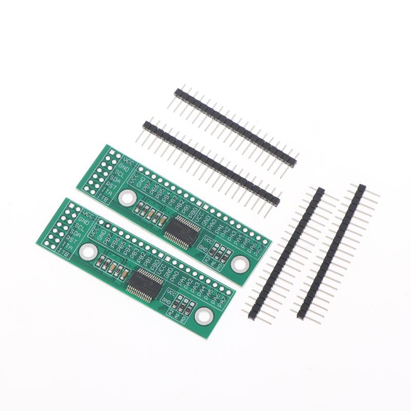 1/2Set MCP23017-E/SS I2C Interface To 16IO IIC Input/Output Expansion Board Module MCP23017 Chip 3.0V-5.5V Designed for
