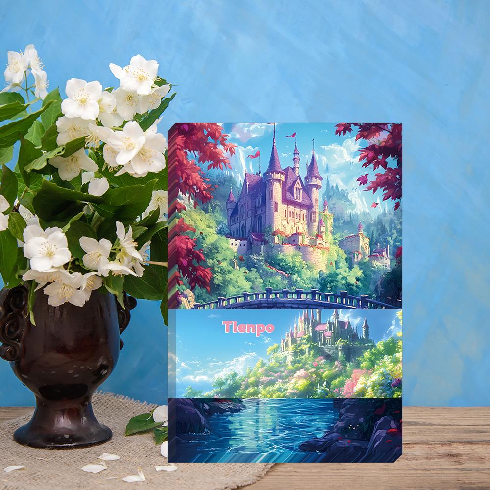 32pcs, Dream Forest Postcards, Wall Stickers, Mailing Cards, Greeting Cards, DIY Postcards, Souvenir Postcards, Decorative Items