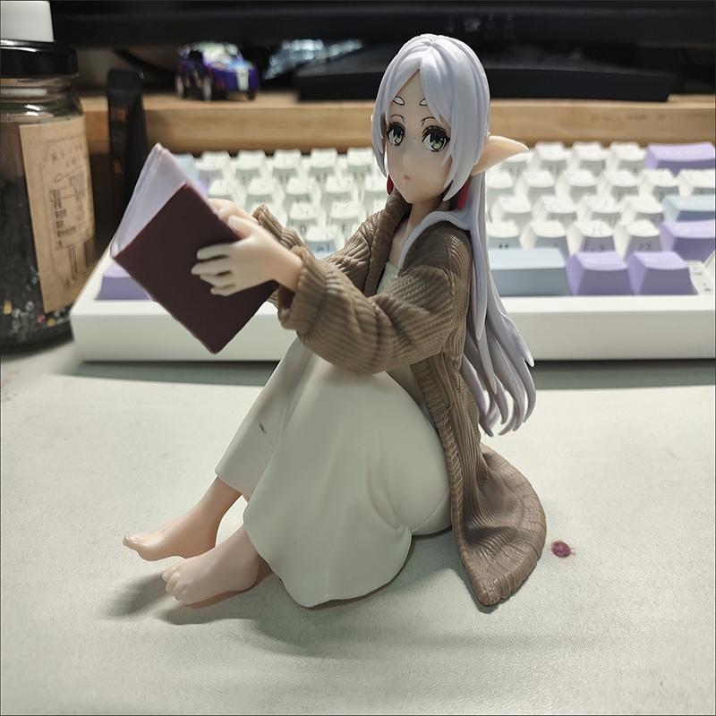 Frieren Beyond Journey End Anime Figure Desktop Cute night-suit Action Figurine Model Doll Toy s no Poseable Articulated Scale Detailed Movable 3
