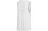 Adidas Sleeveless Sports Shirts Women's White Other EI6375