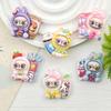 Cartoon Candy Resin DIY Craft Accessories for Hair Clips, Head Ropes, and Magnets.