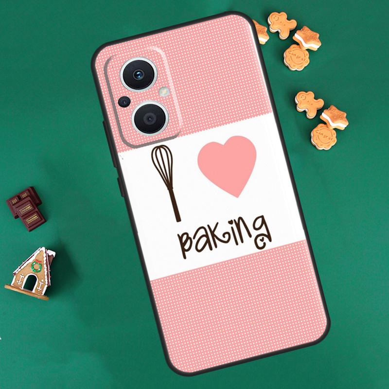 Love Baking Chef Knife Case For OPPO Reno 13 12 11 14 F 10 Pro 8T 8 7 Lite Cover For OPPO Find X8 X6 X5 X9 Pro Coque