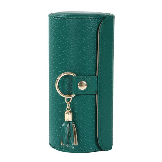 

Портативная сумка для хранения ювелирных изделий, большая вместимость, многофункциональный многослойный органайзер для хранения ожерелий, колец, сережек, футляр для ювелирных изделий темно-зеленого