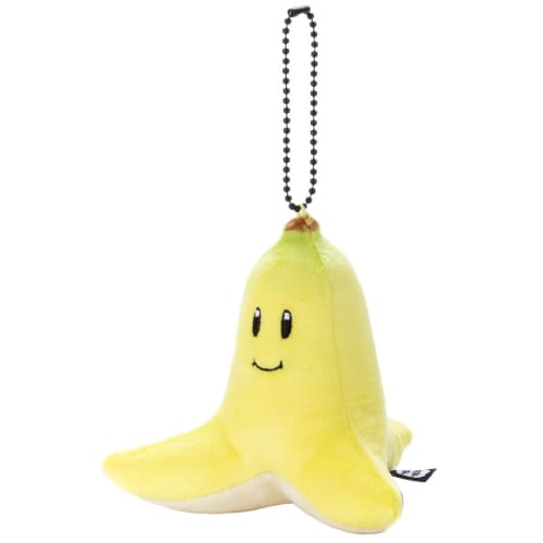

Mario Kart Mocchi-Mocchi-Game Style Ball Chain Mascot Banana Approximately 10cm Tall