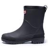 Regenstiefel Damen Mid-Calf Regenstiefel Rand Verschleißfeste Leichte Watschuhe Küchengaloschen