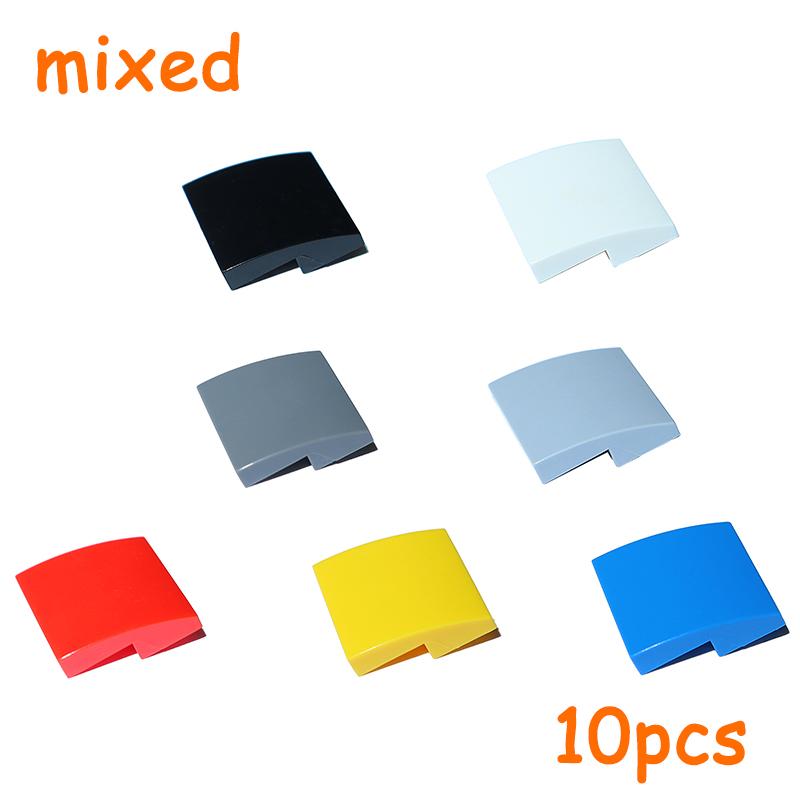 

2x2 Panel Plate Curved Technical Parts MOC Mechanical Car Bricks Building Block Assembles Particles 15068 78565