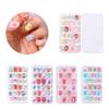 Press On The Nails Children False Nail Fake Nail Tips Nail Art Decoration Easter Kids Fake Nails