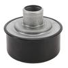 Black Valve Cover Push In Breather Easy To Mount Reliable Performance 9241BLK for 327 350 302 454 Engine