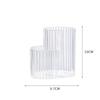 2-in-1 Makeup Pad Organizer Dustproof Floss Picks Holder  for Vanity Countertop