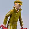 TINTIN Adventures: Detective Style Snowy Dog Figure Ornament - Free Shipping