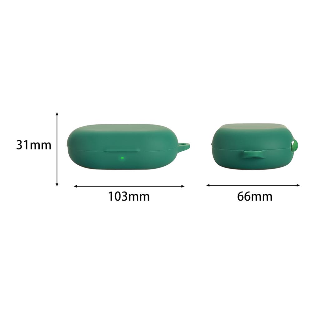 For SoundPEATS Chasers Protective Case Bluetooth-Compatible Earbuds Silicone Cover with Hook