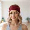 6 PCS Euro-American Style Sports Headband Hip-hop Printed Elastic Hairband  Women