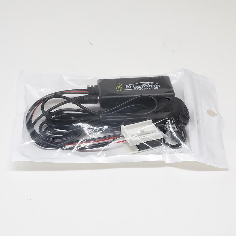 Compatible Peugeot Citroen RD4 Bluetooth AUX Audio Cable 12-Pin Plug Radio Adapter