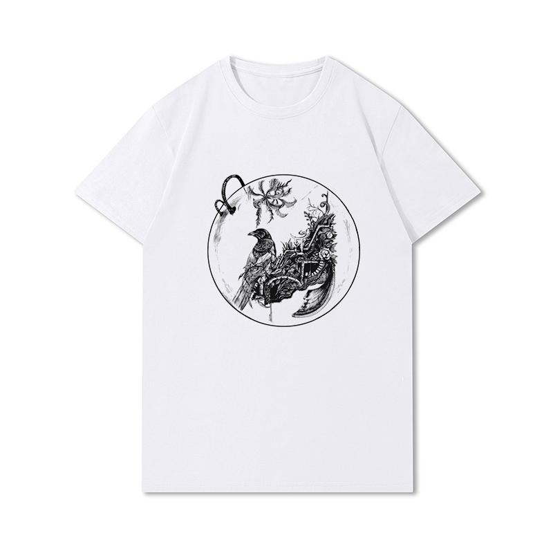 Summer Graphic Men Tees Anime Men's T-shirts Harajuku Tops Short Sleeves Oversized Unisex Shirts