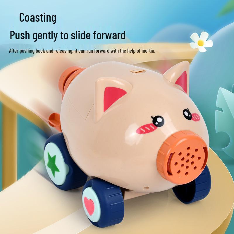 Colorful Clay Piggy Eraser & Noodle Maker Toy Set for Kids - Lightweight Clay for Boys & Girls, Ideal for Kindergarten Activities