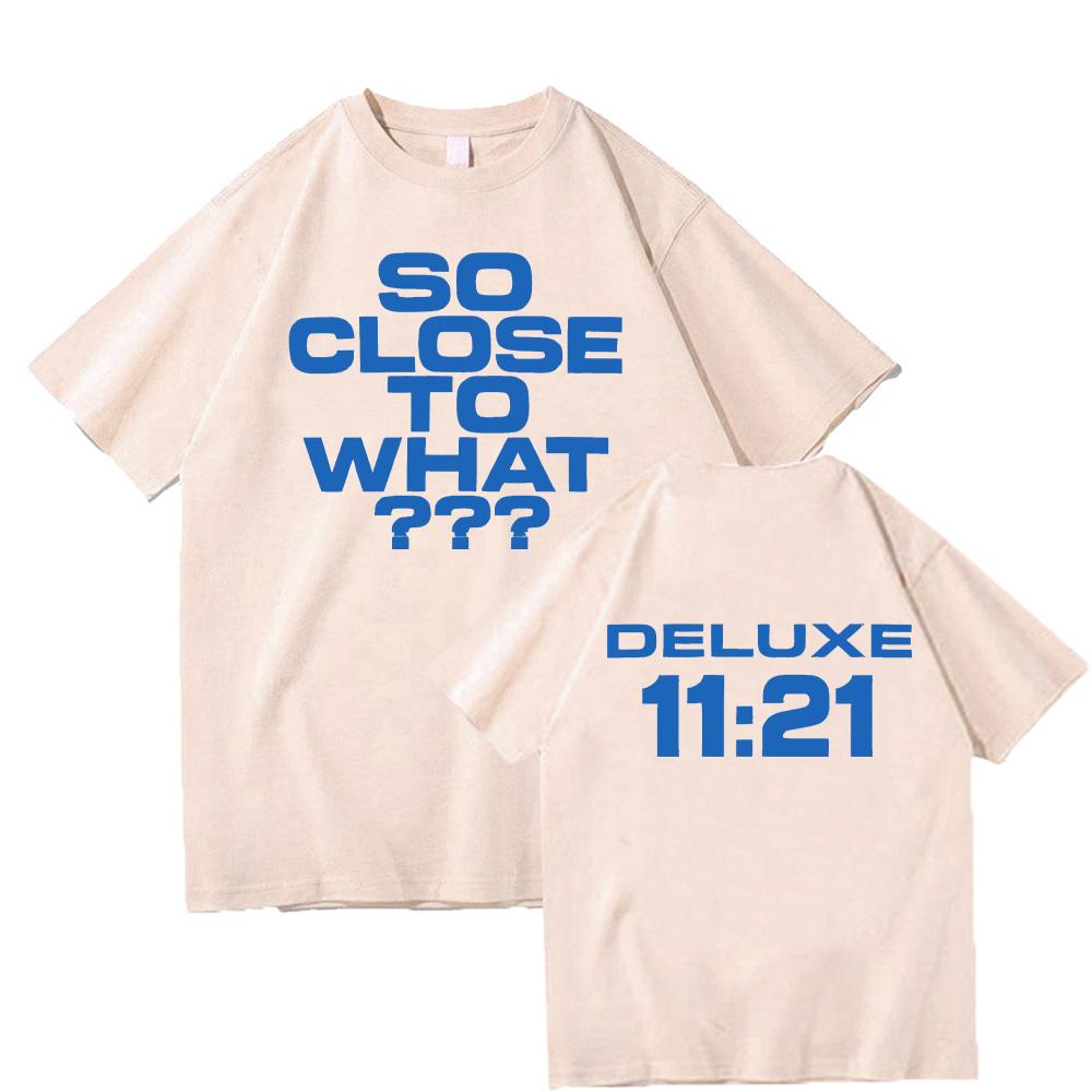 

Tate Mcrae T-shirts So Close To What Deluxe Album Harajuku Summer Short Sleeve Round Neck Fashion New Unisex T-Shirt Cotton Tee S разноцветный