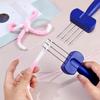 Ergonomic Handle Crochet Hook Tool Portable Cord Knitting Tool Knitting Needle  Weaving Projects
