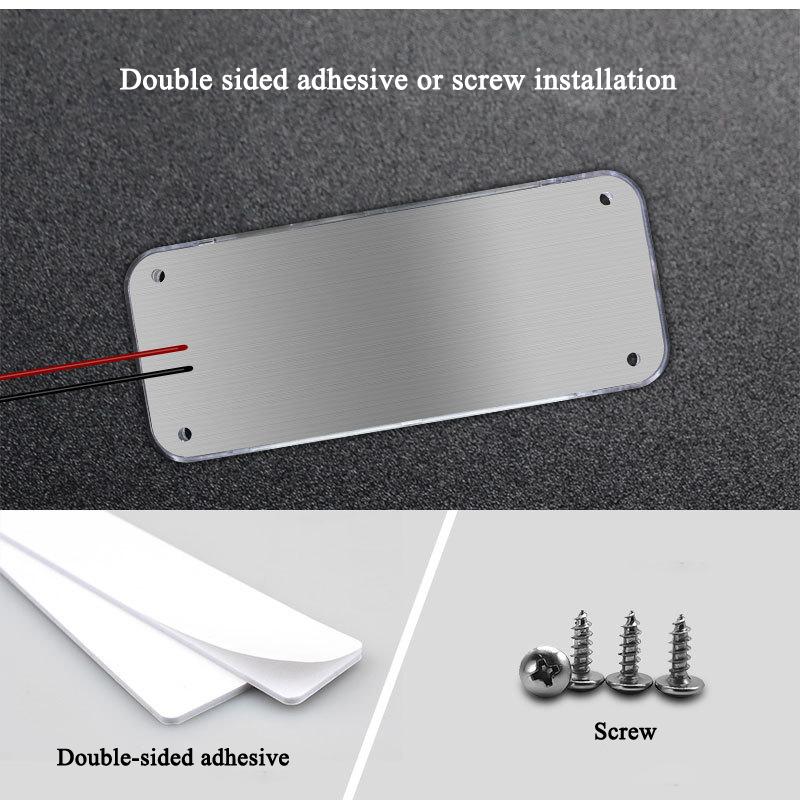 LED Reading Light 12-24V COB Interior Ceiling Lamp With On/Off Switch Universal Car Truck High Brightness Cab Roof Panel Lamp