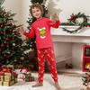 Print Cute Family Set Pajamas, Home Clothes, Family Set Long Sleeve Top Pants Set