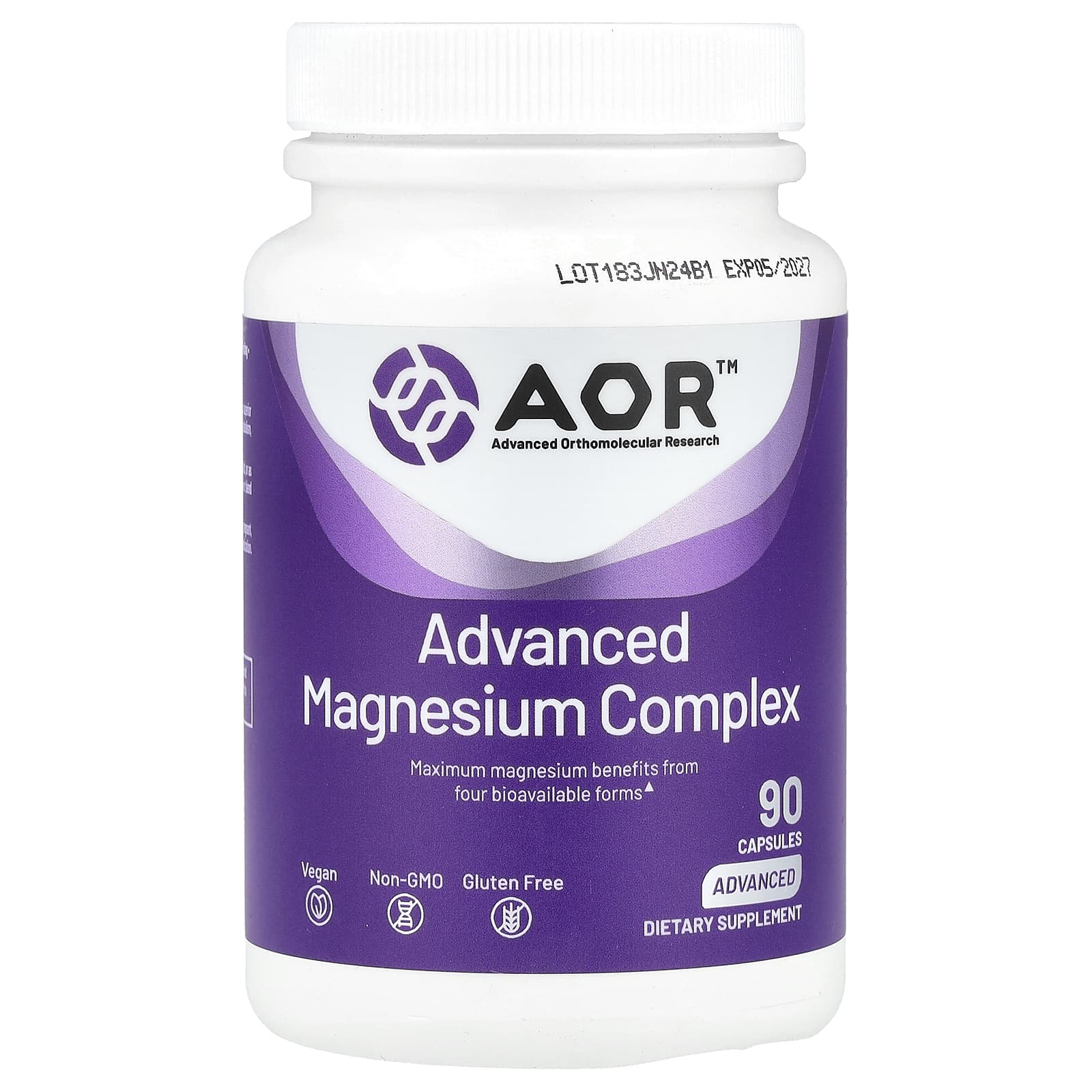 

Advanced Magnesium Complex, 90 Veggie Capsules