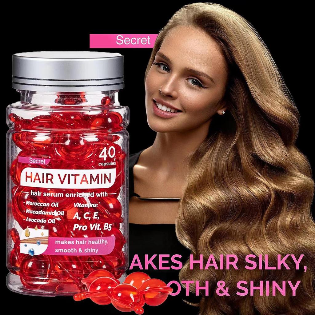 Biotin Hair Soft Candy Hair Care Essence Essential Oil Drops And Smooths To Improve Hairliness