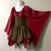 New long-sleeved women's Renaissance medieval dress