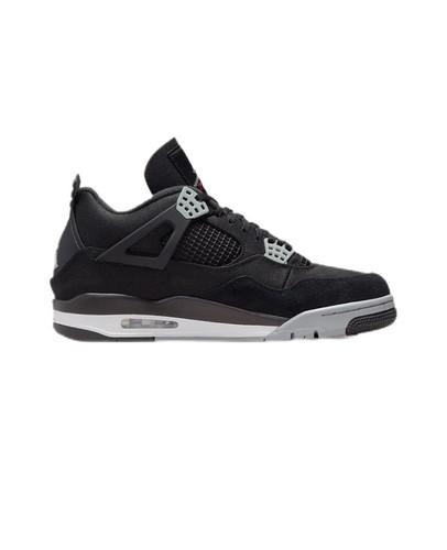 Air Jordan 4 Retro SE Low Black Canvas GS DV0553-006