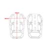 For ZONTES 368G 368 G 2024 2025 2026 Motorcycle Front Footrest Pedal Anti-Slip Wide Enlarged Foot Pad Footpeg